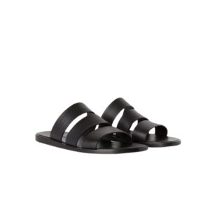 Loro Piana Naha Sandal Black For Men FAN8776