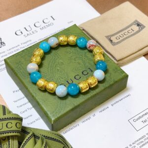 Gucci Natural Stone Bracelet Multicolor For Women