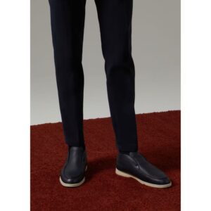 Alternative view of Loro Piana Open Walk Ankle Boots Black For Men FAI3276