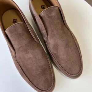 Alternative view of Loro Piana Open Walk Chukka Boots Grey For Men FAI9283