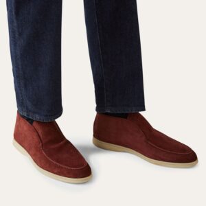 Alternative view of Loro Piana Open Walk Chukka Boots Brown For Men FAB4368