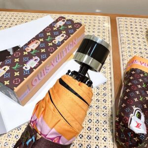 Alternative view of Louis Vuitton Opening Folding Monogram Umbrella Brown