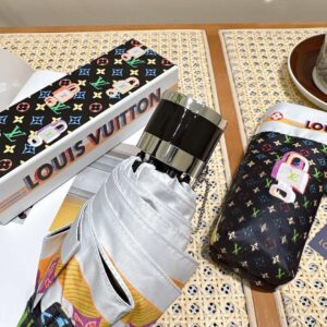 Alternative view of Louis Vuitton Opening Folding Monogram Umbrella Black