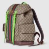 Gucci Ophidia Medium Backpack 15.7in/ 40cm Beige Gold Hardware For Men 598140 FADEB 9750 - Image 7