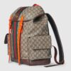 Gucci Ophidia Medium Backpack 15.7in/ 40cm Beige Gold Hardware For Men 598140 FADEB 9757 - Image 7