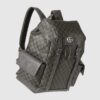Gucci Ophidia Medium Backpack 15.7in/ 40cm Grey Palladium Hardware For Men 598140 FABHU 8863 - Image 3