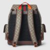 Gucci Ophidia Medium Backpack 15.7in/ 40cm Beige Gold Hardware For Men 598140 FADEB 9757 - Image 6