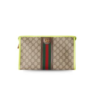 Gucci Ophidia GG Pouch Beige 11.2 In/ 28.5 Cm 598234 FADI7 9765