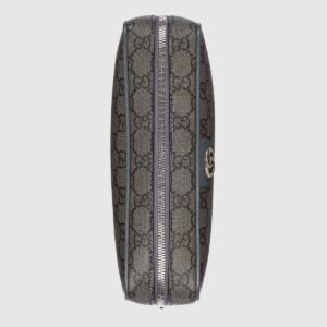Alternative view of Gucci Ophidia Toiletry Case Clutch & Pouch 9.2in/ 23.5cm Grey Palladium Hardware 760019 UULBN 1244