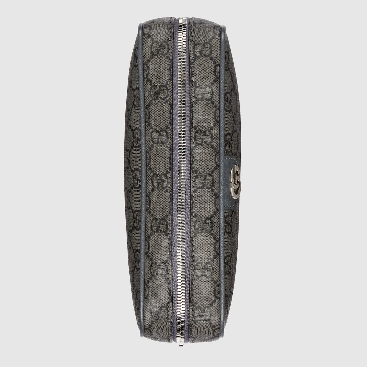 Gucci Ophidia Toiletry Case Clutch & Pouch 9.2in/ 23.5cm Grey Palladium Hardware 760019 UULBN 1244 - Image 2