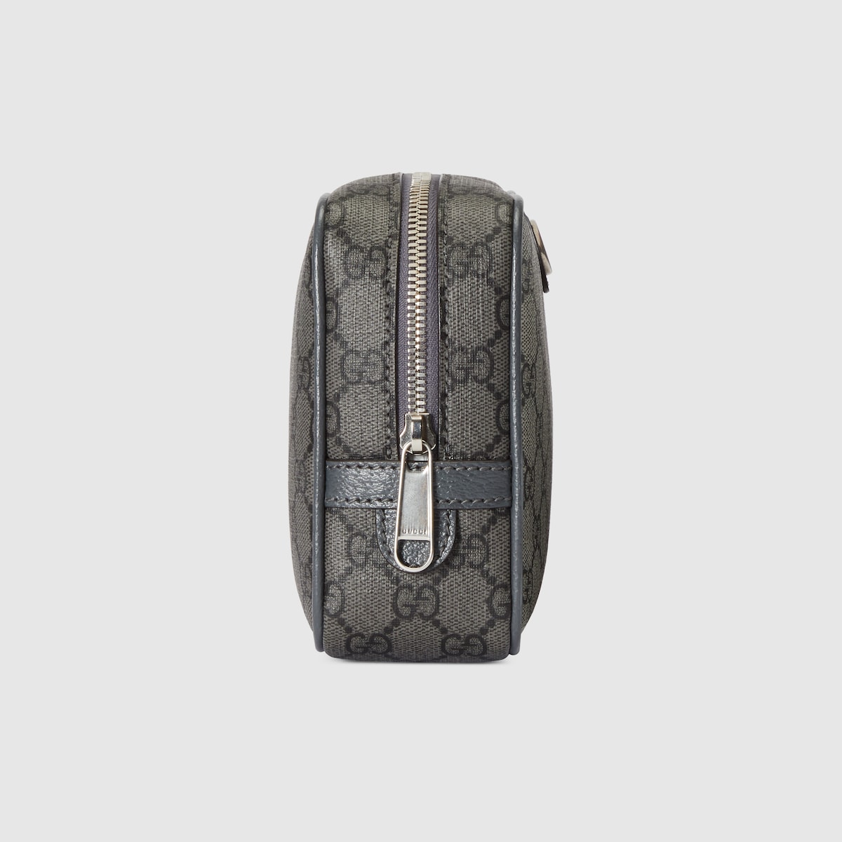 Gucci Ophidia Toiletry Case Clutch & Pouch 9.2in/ 23.5cm Grey Palladium Hardware 760019 UULBN 1244 - Image 5