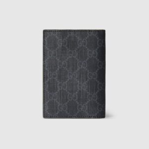 Alternative view of Gucci Passport Case With GG Detail Black 7.5in/19cm 795229 FACQC 1049