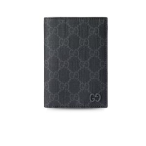 Gucci Passport Case With GG Detail Black 7.5in/19cm 795229 FACQC 1048