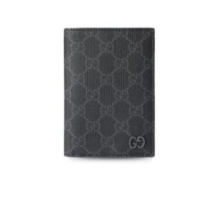Gucci Passport Case With GG Detail Black 7.5in/19cm 795229 FADMR 1050