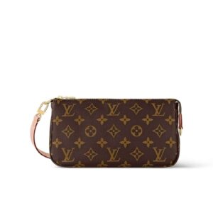 Louis Vuitton Pochette Accessoires Brown For Women 23.5cm / 9.3in M40712