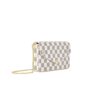 Louis Vuitton Pochette Felicie Shoulder Bag  8.3in/ 21cm Multicolor Damier Azur Canvas Gold Hardware For Women N40491 - Image 4