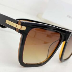 Alternative view of Prada Ombre Square Sunglasses Black