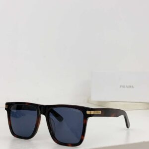 Prada Ombre Square Sunglasses Black For Women