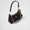 Prada Re-Edition 1995 Chaîne Re-Nylon Mini-Bag Black For Women 1BC204_2AOS_F0002_V_QOO- 22 Cm/ 8.6 Inches - Image 2