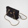 Prada Re-Edition 1995 Chaîne Re-Nylon Tote Black Bag For Women 1BG468_2AOS_F0002_V_COO- 25 Cm/ 9.8 Inches - Image 4