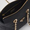 Prada Re-Edition 1995 Chaîne Re-Nylon Tote Black Bag For Women 1BG468_2AOS_F0002_V_COO- 25 Cm/ 9.8 Inches - Image 5