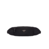 Prada Re-Nylon And Saffiano Belt Bag Black For Women, Women's Bags 10.2in/26cm 2VL034_2DMG_F0002_V_OOO