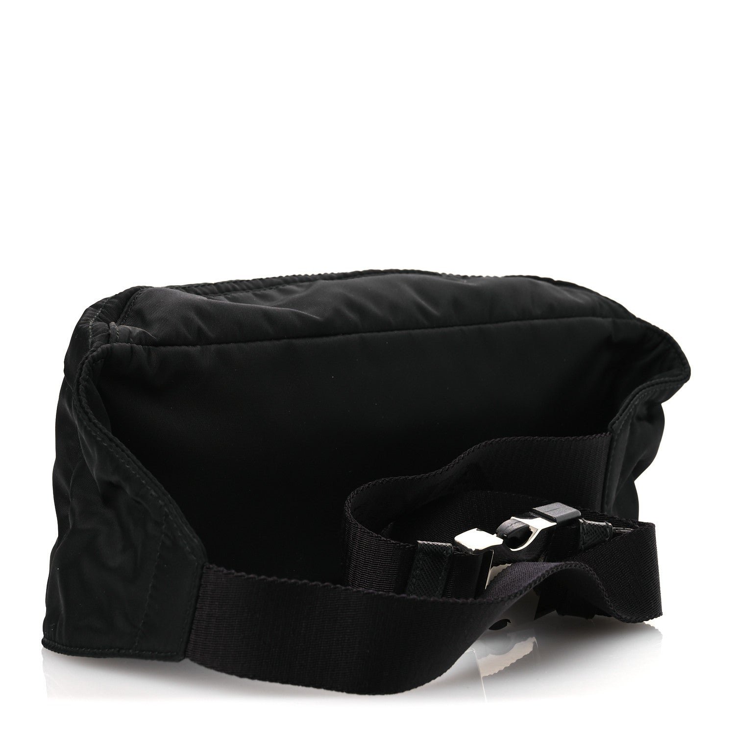 Prada Re-Nylon And Saffiano Belt Bag Black For Women, Women’s Bags 10.2in/26cm 2VL034_2DMG_F0002_V_OOO