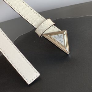 Alternative view of Prada Saffiano Belt White For Women