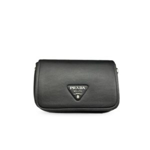 Prada Small Shoulder Bag In Black For Women 9in/ 23cm 1BD314_2DKV_F0002_V_3OO