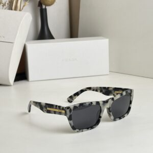 Alternative view of Prada Sunglasses With Prada Logo White