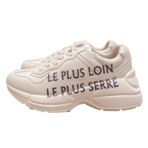 Gucci Printed Rhyton Sneaker White For Men 598631-DRW00-9522