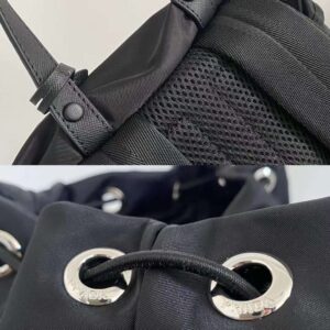 Alternative view of Prada Re-Nylon And Saffiano Backpack Black For Men 45cm / 17.7in 2VZ135_2DMG_F0002_V_HOL