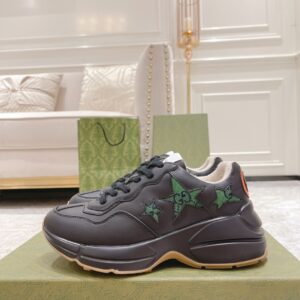 Alternative view of Gucci Rhyton Sneaker With Stars Black For Men 665604 2SHD0 1060