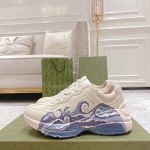 Alternative view of Gucci Rhyton Sneaker With Wave White For Men 576052-DRW00-9522