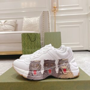Alternative view of Gucci Rhyton Tiger Sneaker White For Men 576050-DRW00-9014