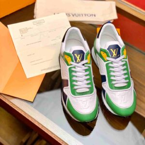 Alternative view of Louis Vuitton Run Away Sneaker Green For Men
