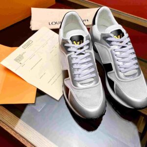 Alternative view of Louis Vuitton Run Away Sneaker Silver For Men