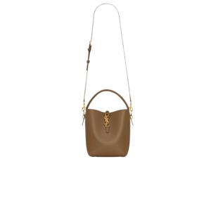 Alternative view of Saint Laurent LE 37 Small Top Handle Bag 7.9in/ 20cm Dark Cork Gold Hardware For Women 7490362R20W2760