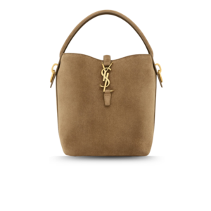 Saint Laurent LE 37 Small Top Handle Bag 6.7in/ 17cm Golden Leaf Bronze Hardware For Women 7490361U80W3194
