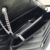 Saint Laurent Loulou Small Chain Bag In Matelassé "Y" Black For Women 9.8in/23cm YSL 494699DV7261000 - Image 4