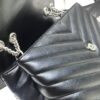 Saint Laurent Loulou Small Chain Bag In Matelassé "Y" Black For Women 9.8in/23cm YSL 494699DV7261000 - Image 5