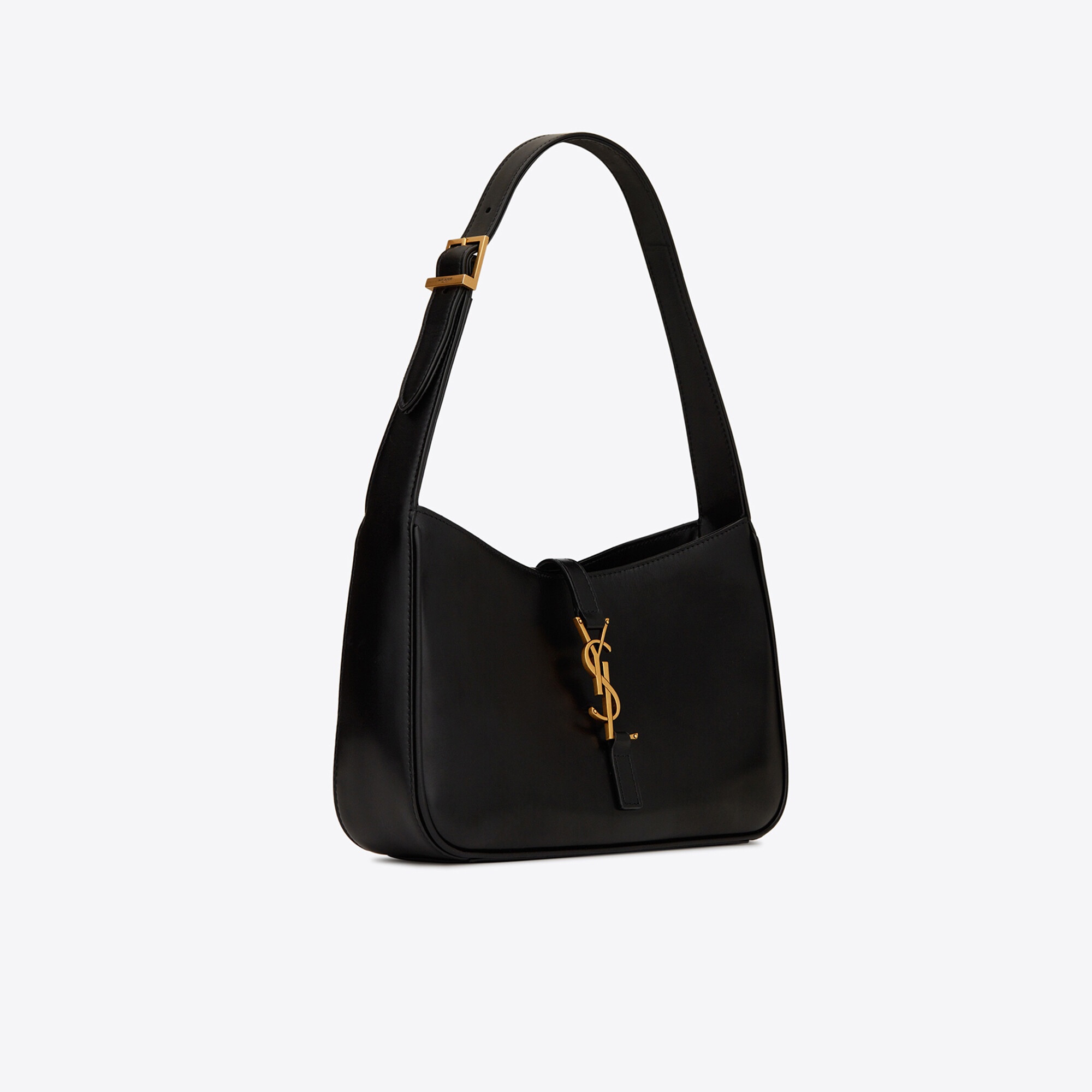 Saint Laurent YSL Small ‘Le 5 À 7 Hobo Bag Black For Women 9in/23cm 6572282R20W1000