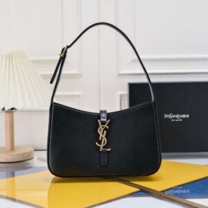 Alternative view of Saint Laurent YSL Small ‘Le 5 À 7 Hobo Bag Black For Women 9in/23cm 6572282R20W1000