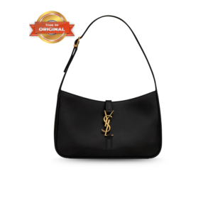 Saint Laurent YSL Small ‘Le 5 À 7 Hobo Bag Black For Women 9in/23cm 6572282R20W1000