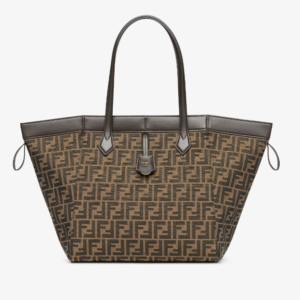 Alternative view of Fendi Origami Large Brown Bag For Women 8BH415AFPMF1GL7 - 32.5 Cm/ 12.7 Inches