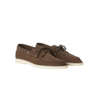 Loro Piana Sea-Sail Walk Loafers Brown For Men FAN1317
