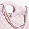 Chanel Shopping Tote Bag 14in/ 36cm Pink Gold Hardware For Women AS4854 B16220 NW784 - Image 2