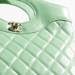 Alternative view of Chanel Shopping Bag Light Green For Women 14 Inches/ 36 Cm AS4853 B16220 NW778