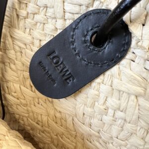 Alternative view of Loewe Small Anagram Basket Bag Beige/Black For Women 15in / 38cm A223P65X01