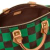 Louis Vuitton Speedy 40 Bandouliere Top Handle Bag 15.7 in/ 40cm Damier Pop Green Gold Hardware For Men N40579 - Image 5